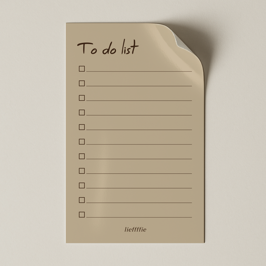 Daily Note: To Do List